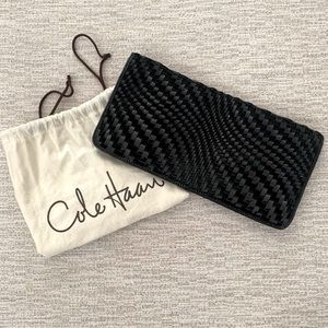💥SOLD💥 Cole Haan Pinot Noir Genevieve Evening Cocktail Party Clutch Bag